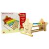 Edutē Boiler Smiley Xylophon, Xylophon, Holzspielzeug, Lernspielzeug, Musikinstrument, Klangspielzeug, Geburtstagsgeschenk für 1-Jährige, Jungen und Mädchen