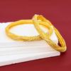 Gold Plated Twisted Clasp Chinese Elegant Bracelet 