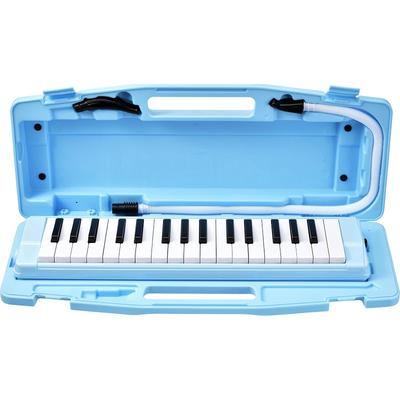 Zen-On Keyboard Harmonica C-32B BLUE (Hard Case Included)