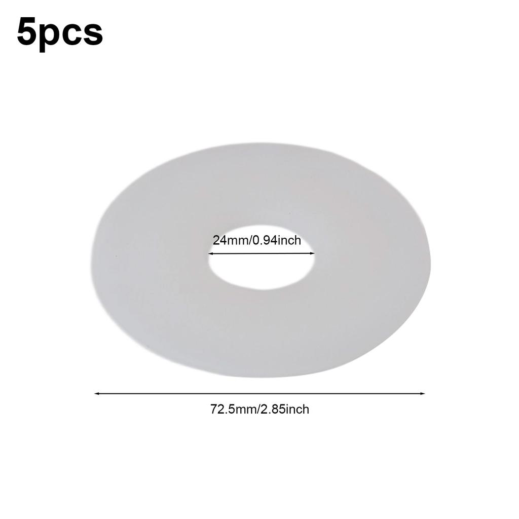 Toilet Flush Valve Seal 2.85 Inch Diameter Easy Installation