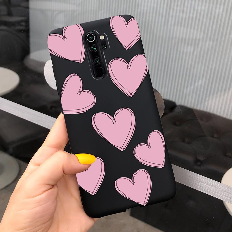 For Xiaomi Redmi Note 8 Case 2021 Cute Sweet Girls Soft Phone Cover For Xiaomi Redmi Note 8 Pro Coque For Redmi Note8 Pro Bumper