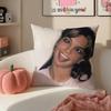 Singer BBritneyS Spears Cushion Cover Pillowcase Short Plush Invisible zipper Room Sofa Cushion Cover