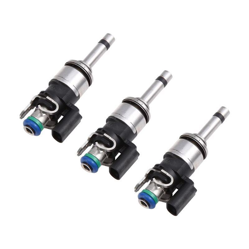 Fuel Injectors 3PCS H6BG-9F593-AA H6BG9F593AA H6BG-9F593-AB For Ford Focus IV 1.0 Ltr Engine