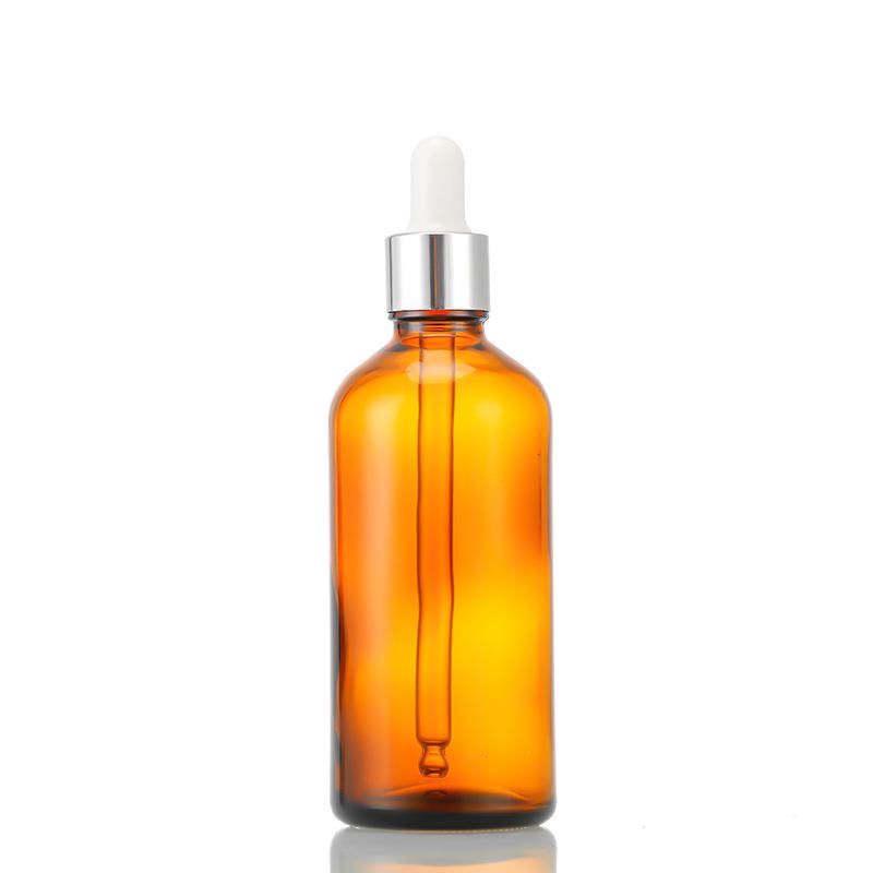 

Коричневый светонепроницаемый стеклянный флакон-спрей для эфирных масел и косметики