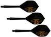 CONDOR AXE THE BULL Standard Large Black James Bailey Condor Axe The Bull Darts James Bailey Player Model Flight,