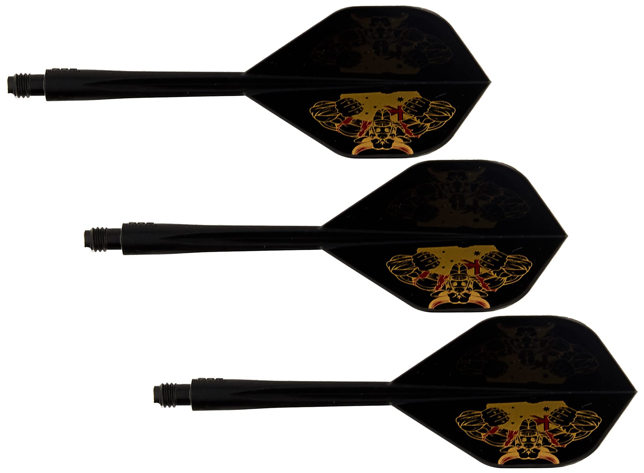 

CONDOR AXE THE BULL Standard Large Black James Bailey Condor Axe The Bull Darts James Bailey Player Model Flight, чёрный