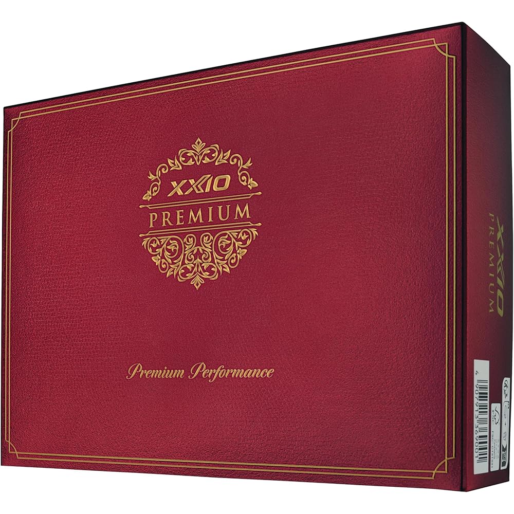 Dunlop XXIO Premium9 Golf Balls 2024 Model 1 Dozen (6 Pieces) Royal Bordeaux