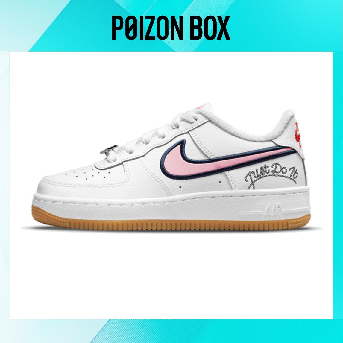

кроссовки Nike Air Force 1 Low LV8 Just Do It White Pink Glaze (GS) DB4542-100