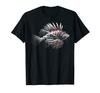 Tropical Fish Lover's Head Portrait Black Background Theme T-Shirt