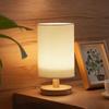 Small Table Lamp Bedside Light Flicker Free Soft Glow Eye Protection USB Warm LED Light Reading Lamp