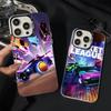 Custodia per Telefono Gioco R-Rocket L-League Per iPhone 17 Air 16 15 14 11 12 13 Pro Max Plus X XR XS Argento Colorato Copertura Rigida