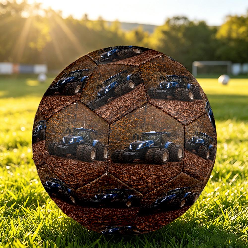New Holland Print Size 5 Soccer Ball Durable Shock?Absorbing Sports Ball For Training Match Outdoor Playing