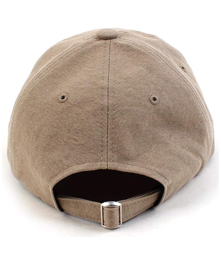 Beige Short Brim Ballcap