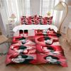 3Pcs Bts Aesthetic Bedding Set Soft Fabric Duvet Cover Pillowcases Home Christmas Xmas Halloween Gift 1 Duvet Cover 2 Pillowcase N1252