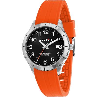 270 Bracelet en Silicone Cadran Noir Quartz R3251578017 Montre Homme
