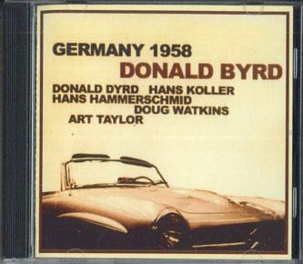 

CD DONALD BYRD - Germeny 1958 72334 Japan Jazz Used