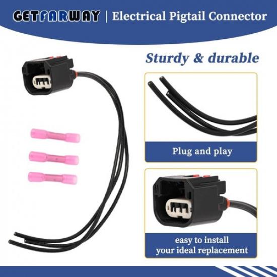 Electrical Pigtail Connector 68064998AA Compatible with Vehicles 2009-2018, R