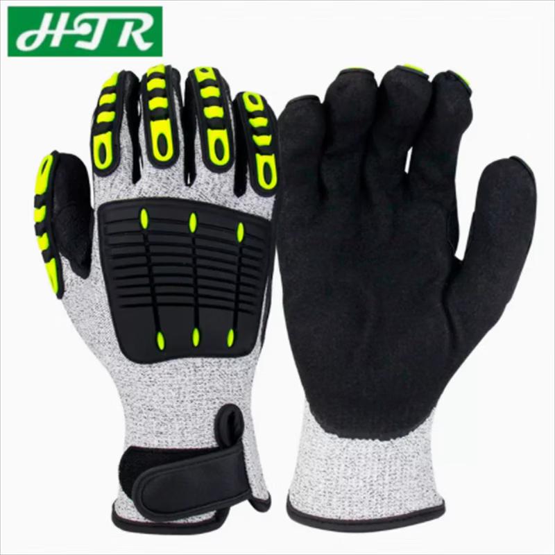 

Haitaer Cut-Resistant Dipped Finger Gloves One Size