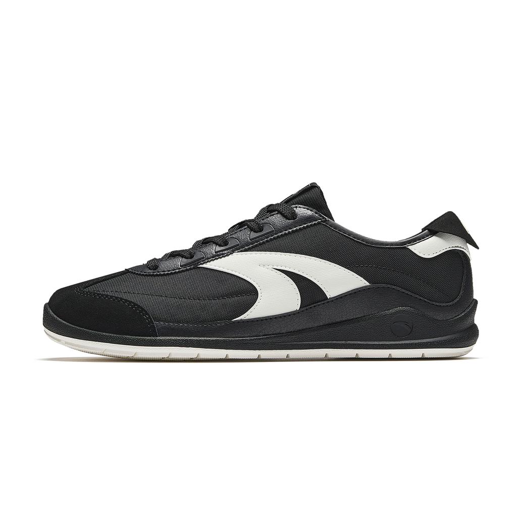 Anta Duck Bill Shoe Slip Resistant, Abrasion Resistant, Lightweight Casual Shoes Men's Basic Black/Ivory White 912618829-5