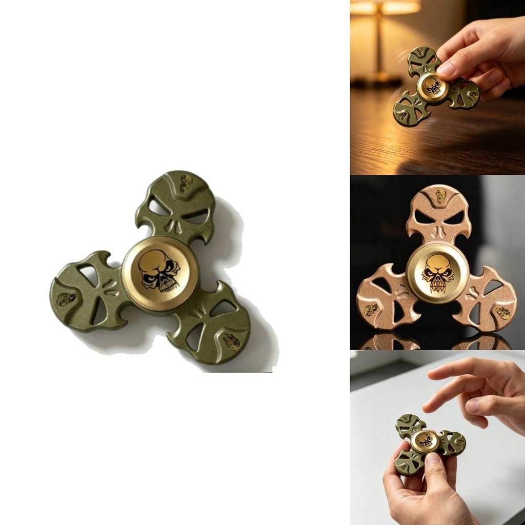 Alloy Fidget Spinner Stress Relief Toy For Kids And Adults Perfect For Office Breaks