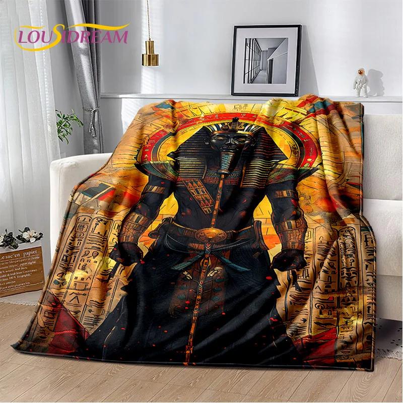 Ancient Egypt  29 Style New Death Anubis Pharaoh Horus Mythology Soft Blanket,Soft Throw Blanket for Home Bedroom Bed Sofa Child