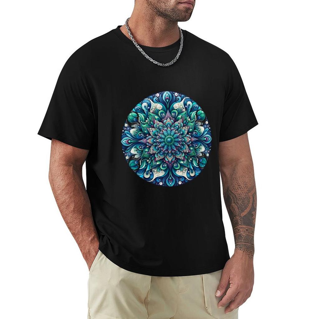 Oceanic Essence Unisexdala Tshirt Casual Soft Cotton Short Sleeve Tee