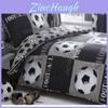 Football Duvet Cover Set With 3d Digital Print For Youth Bedroom Decor