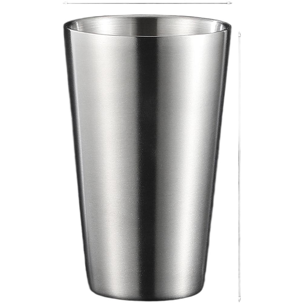 Doppelwandiger Becher Hämmeroptik Dickwandiger Edelstahlbecher