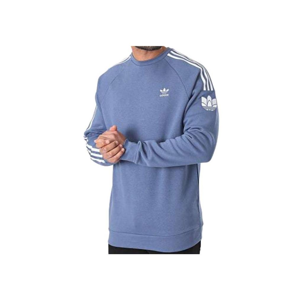 Adidas Sports Crew Neck Sweatshirt Men Sweatshirt Dark-Blue GN3556