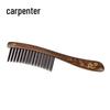 Tan Mujiang Lacquer Art Insert Comb