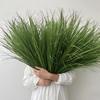 16ks Bujná Zelená Venkovní Umělé Keře Domácí Dekorace Falešné Vysoké Trávy Dekorace Domova Kanceláře Realistické Plastové Rostliny Interiérové 3 Velikosti
