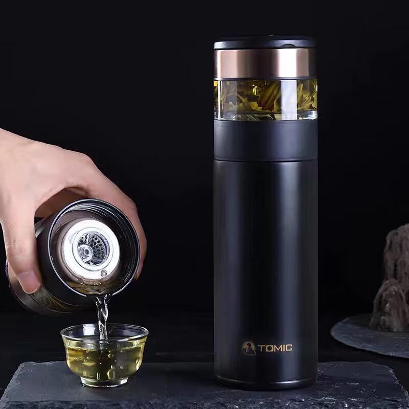 TOMIC Tea Infuser Thermos Mug