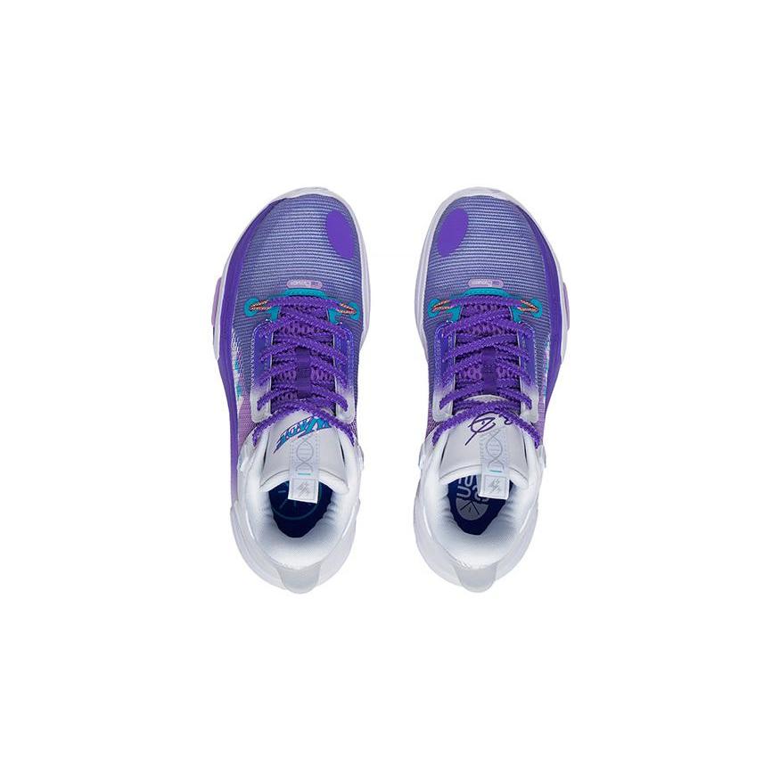 Li Ning All City 11 Youth Snow Mountains Cushioning Slip Resistant Abrasion Resistant Low top Basketball Shoes Unisex ABPT049-2