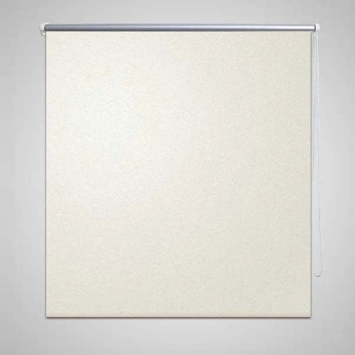Store enrouleur occultant 100 x 230 cm crème 240153