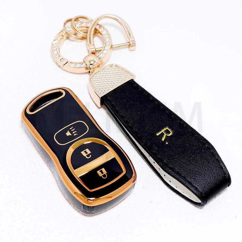 For Infiniti Fx 35 Qx56 Ja60 For Nissan Tiida Xtrail T30 Altima Sentra Frontier Accessories Tpu Remote Car Key Cover Case