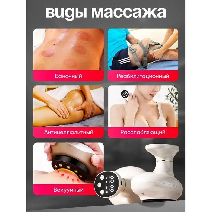 Vacuum Massager Anti-Cellulite, Lymphatic Drainage Device for Weight Loss