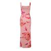 I Saw It First Womens/Ladies Floral Mesh Maxi Dress