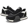 Kappa Retro Fashion Fabric Low-Top Running Shoes Unisex sneakers Black White K0DW5MM08-990