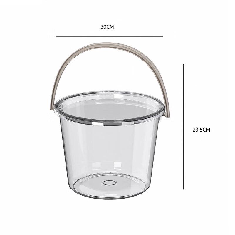 TAYHEE Transparent Multi-Purpose Bucket with Lid