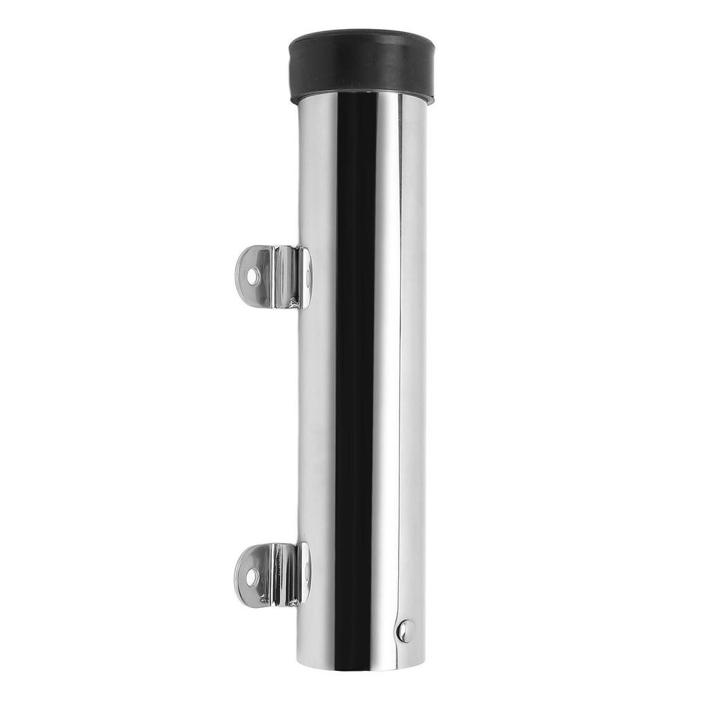 Stainless Steel Wall Rod Holder Marine Boat Side Wall Mounted Fishing Rod Rack for Ships Yachts Kayak