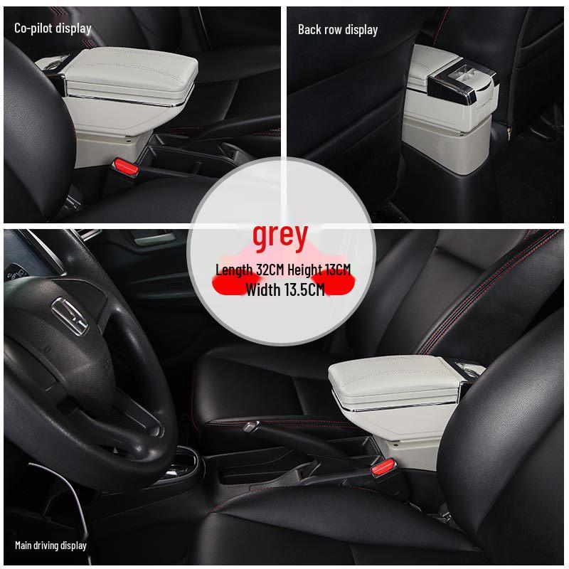 Original Central Armrest Box for 14-16 VW Golf 7: Storage & Modification Accessory