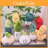 Charming Plush Vegetable Hang-on Keychains Featuring Lovable Garlic Onion Pepper And More
