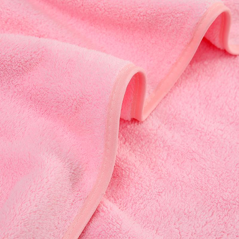 Hooded Quick-Dry Baby Bath Towel & Poncho for Newborns and Kids - Absorbent & Thickened Swaddle