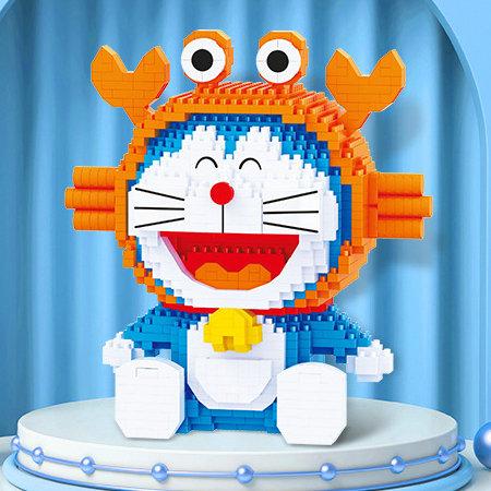 Doraemon Nobita Cartoon Micro Particle Building Blocks Anime Figure Assembly Toy for Kids Gift