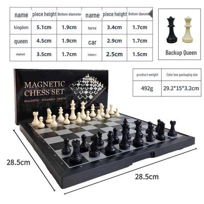 Brangdy Magnetic International Chess Set