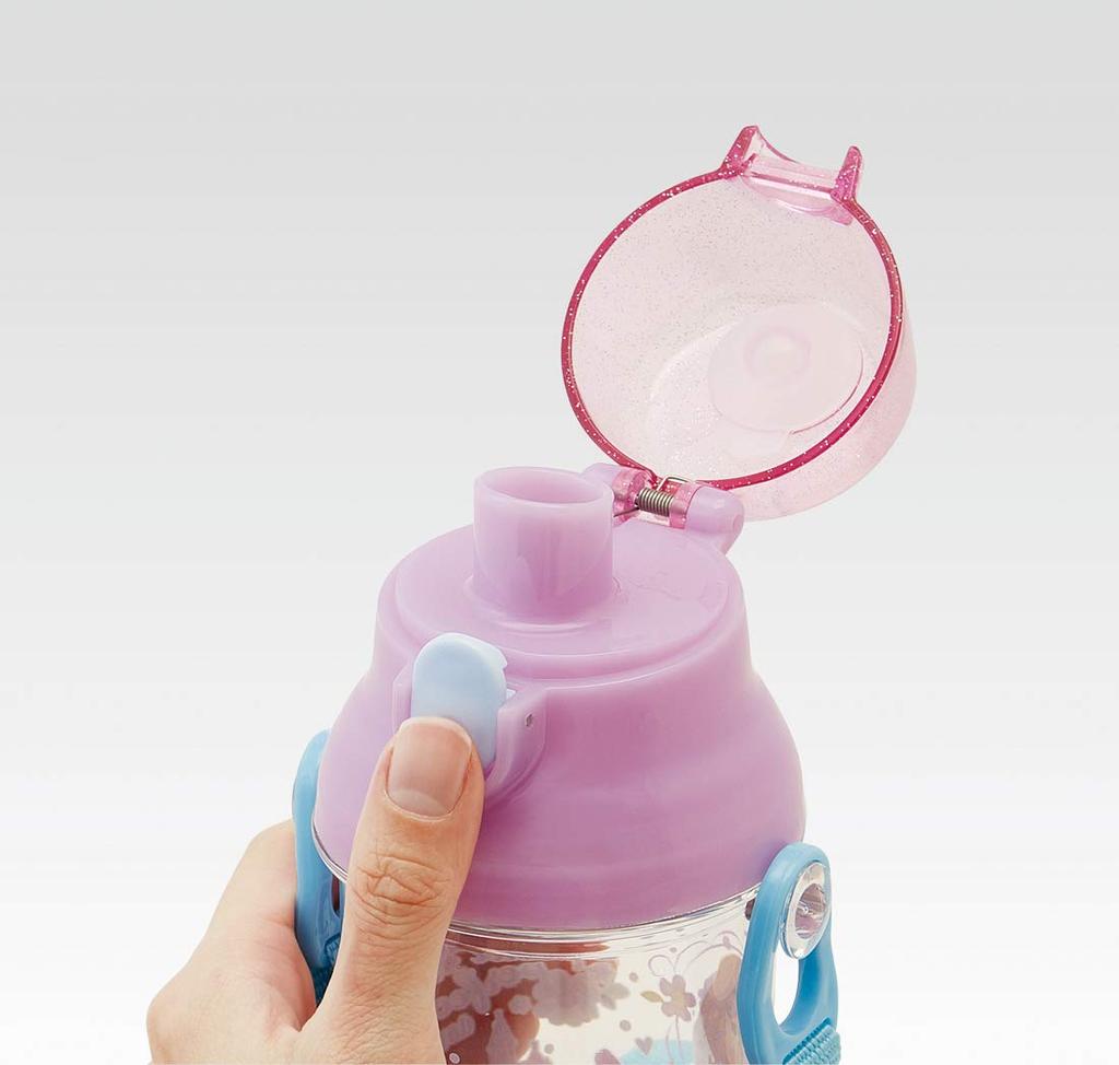 Skater Water Bottle Clear Bottle 480ml Sophia 19 Disney PSB5TR Children's