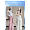 Narrow-fit Tie-dye Wide-leg Pants for Women, 2026 New Model, Ice Silk Cotton-linen Casual Summer Thin Tencel Linen Yamamoto Pants
