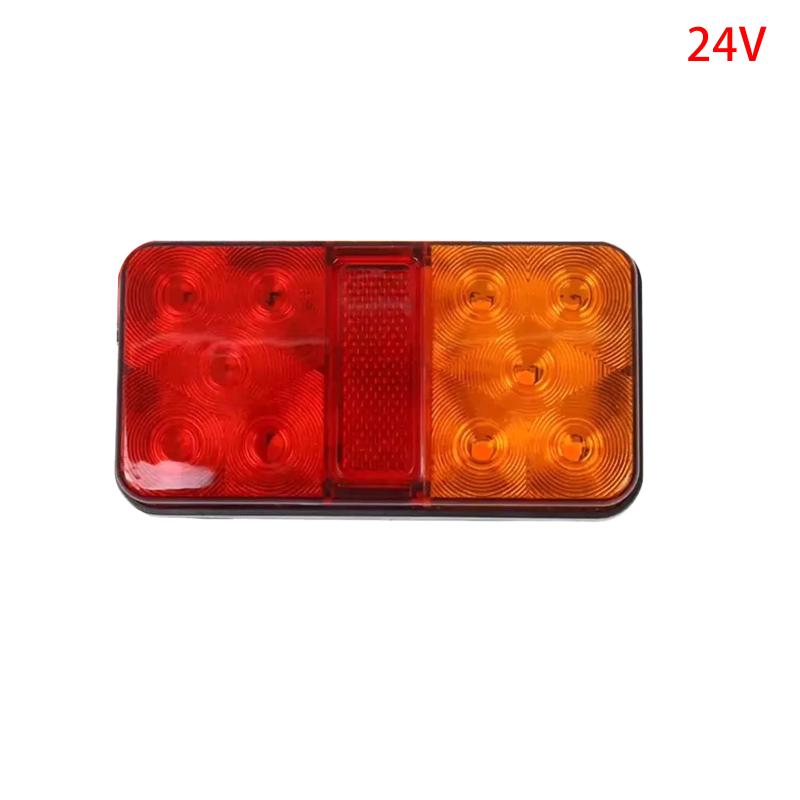 12V 80V LED Rear Tail Light High Lumen Electric Bike Scooter Waterproof Brake Stop Lamp for Safe Evening Rides