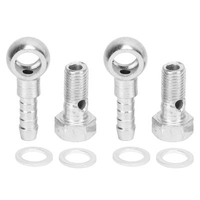 M8 Turbocharger Banjo Hose Bolt Brake Line Fittings Adapters Washers Stainless Steel for 4?5mm Fuel