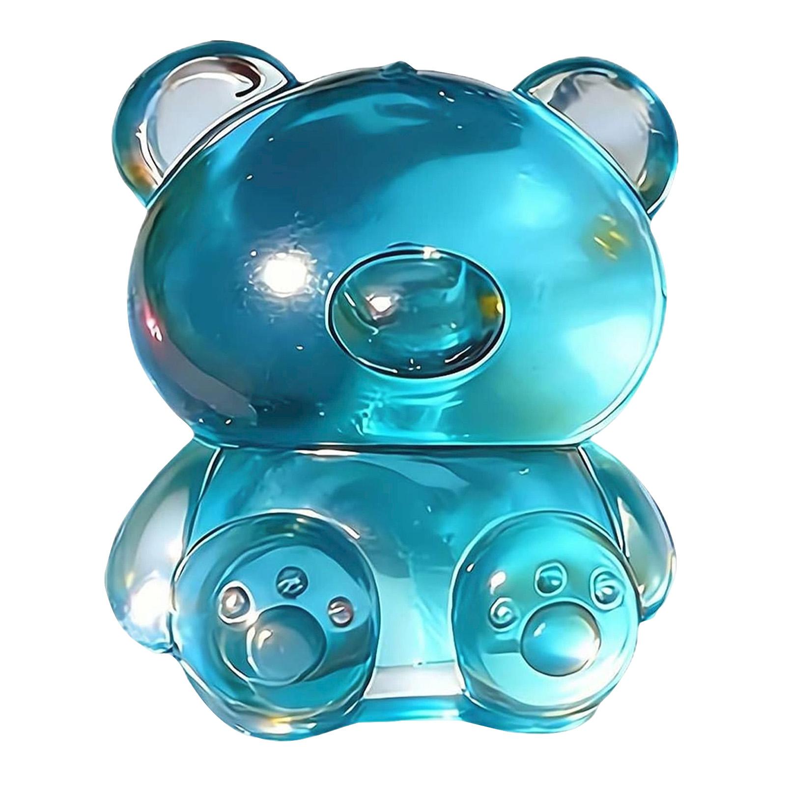 

Pinch Toys For Kids Bear Shaped Slow Elastic One Size синий